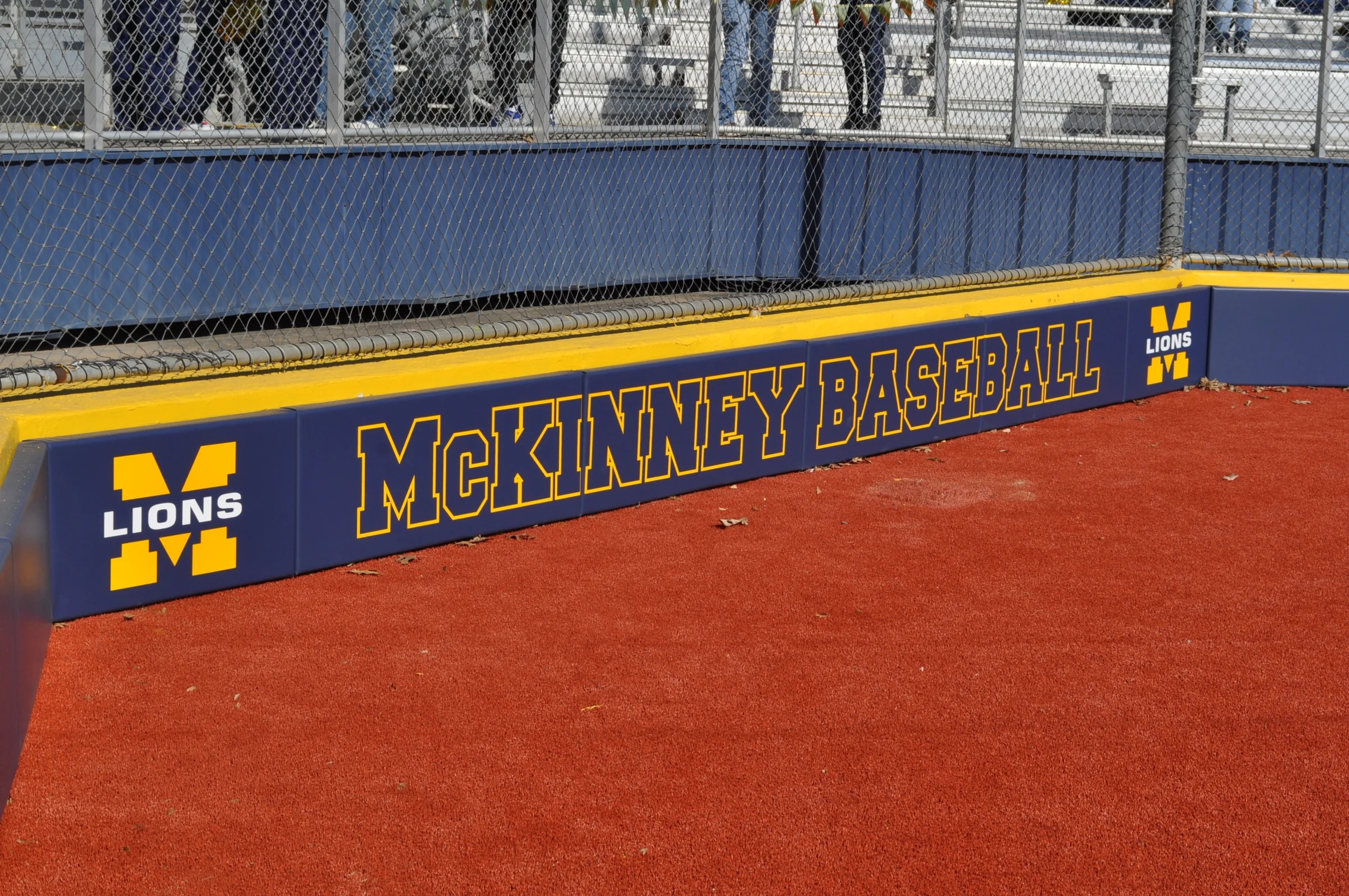 McKinney Lions Baseball Dugout